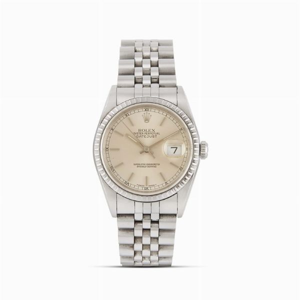 ROLEX : ROLEX DATEJUST REF. 16220 N. X4162XX ANNO 1991  - Asta Orologi da polso e da tasca  - Associazione Nazionale - Case d'Asta italiane