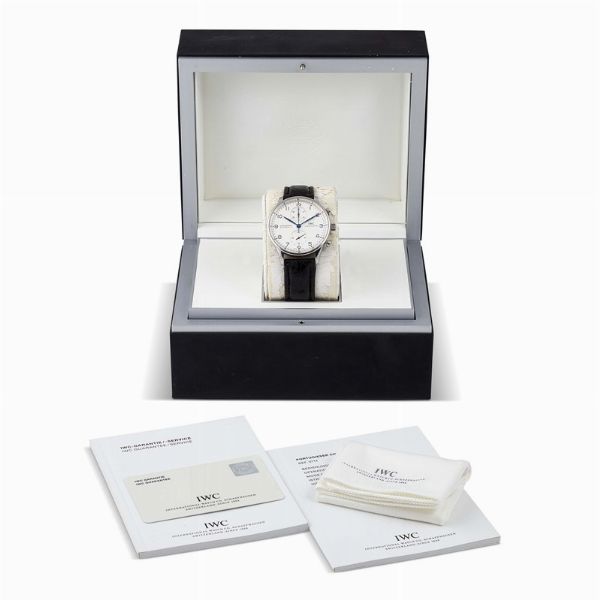 INTERNATIONAL WATCH COMPANY : IWC PORTOGHESE REF. 3714-17 N. 32157XX ANNO 2007  - Asta Orologi da polso e da tasca  - Associazione Nazionale - Case d'Asta italiane