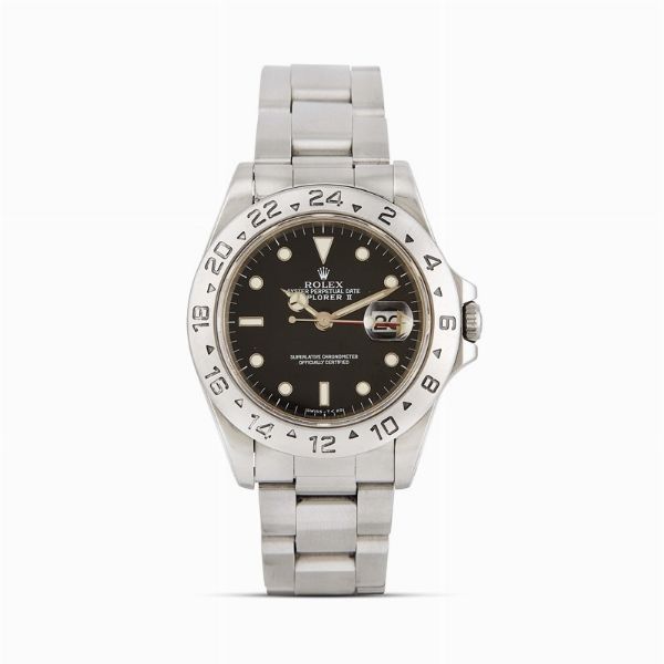 ROLEX EXPLORER II REF. 16570 N. W6940XX ANNO 1996  - Asta Orologi da polso e da tasca  - Associazione Nazionale - Case d'Asta italiane