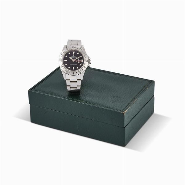 ROLEX EXPLORER II REF. 16570 N. W6940XX ANNO 1996  - Asta Orologi da polso e da tasca  - Associazione Nazionale - Case d'Asta italiane