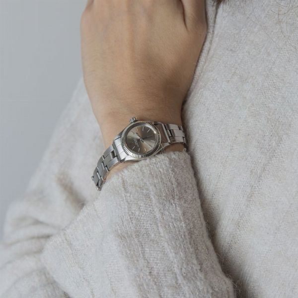 ROLEX : ROLEX OYSTER PERPETUAL LADY SIGMA DIAL REF. 6719 N. 33215XX ANNO 1973  - Asta Orologi da polso e da tasca  - Associazione Nazionale - Case d'Asta italiane