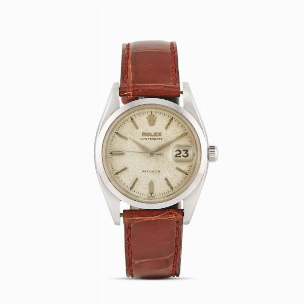 ROLEX : ROLEX OYSTERDATE PRECISION REF. 6494 N. 3040XX ANNO 1957  - Asta Orologi da polso e da tasca  - Associazione Nazionale - Case d'Asta italiane