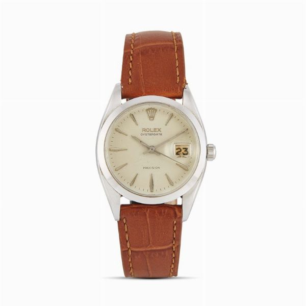 ROLEX : ROLEX OYSTERDATE PRECISION REF. 6694 N. 4934XX ANNO 1959  - Asta Orologi da polso e da tasca  - Associazione Nazionale - Case d'Asta italiane