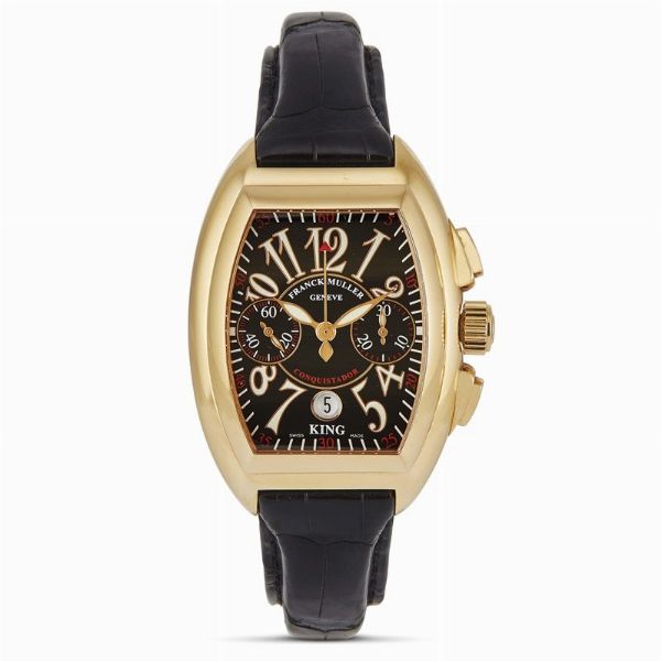FRANCK MULLER CONQUISTADOR KING REF. 8005 CC N. XX  - Asta Orologi da polso e da tasca  - Associazione Nazionale - Case d'Asta italiane