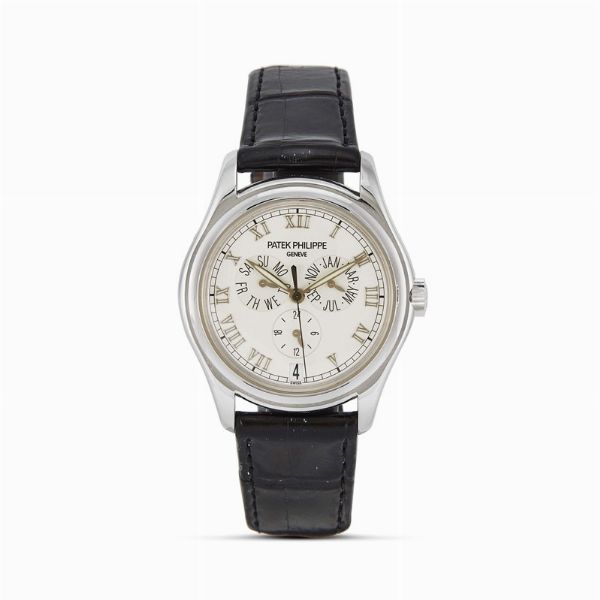 PATEK PHILIPPE : PATEK PHILIPPE QUANTIEME ANNUEL ORO BIANCO REF. 5035G N. 42082XX ANNO 2003  - Asta Orologi da polso e da tasca  - Associazione Nazionale - Case d'Asta italiane