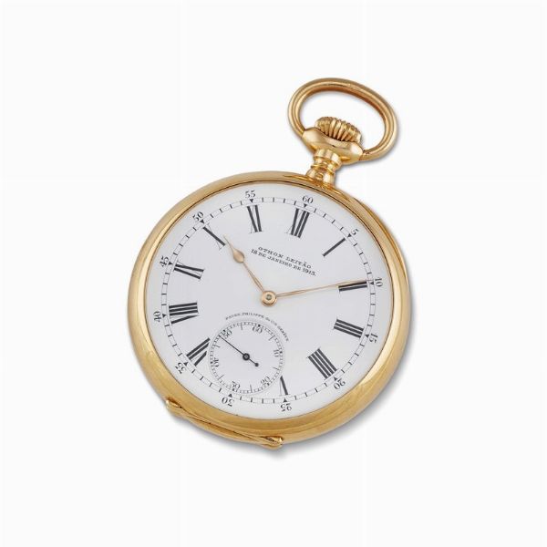PATEK PHILIPPE : PATEK PHILIPPE & CIE GONDOLO "OTHON LEIT&Atilde;O" OROLOGIO DA TASCA N. 2766XX ANNO 1912  - Asta Orologi da polso e da tasca  - Associazione Nazionale - Case d'Asta italiane