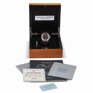 PANERAI LUMINOR GMT PAM00063 N. C14XX/1500 ANNO 2001  - Asta Orologi da polso e da tasca  - Associazione Nazionale - Case d'Asta italiane