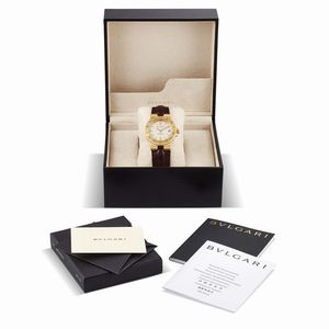 bulgari : BULGARI DIAGONO REF. DG 35 G ANNO 2009  - Asta Orologi da polso e da tasca  - Associazione Nazionale - Case d'Asta italiane