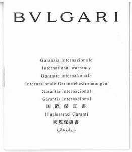 bulgari : BULGARI DIAGONO REF. DG 35 G ANNO 2009  - Asta Orologi da polso e da tasca  - Associazione Nazionale - Case d'Asta italiane