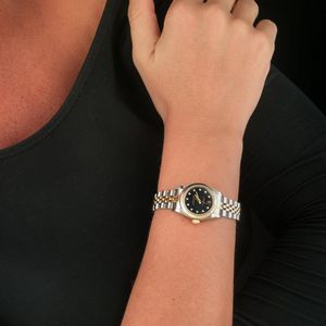 ROLEX : ROLEX OYSTER PERPETUAL LADY REF. 76193 N. Y2716XX ANNO 2003  - Asta Orologi da polso e da tasca  - Associazione Nazionale - Case d'Asta italiane