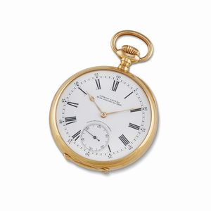 PATEK PHILIPPE - PATEK PHILIPPE & CIE GONDOLO "OTHON LEIT&Atilde;O" OROLOGIO DA TASCA N. 2766XX ANNO 1912