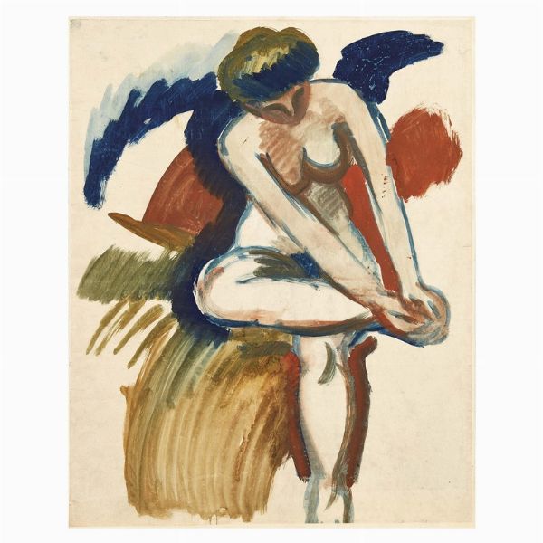 AUGUST MACKE  - Asta Arte Moderna e Contemporanea - Associazione Nazionale - Case d'Asta italiane