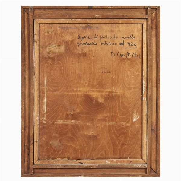 CANTATORE DOMENICO : DOMENICO CANTATORE  - Asta Arte Moderna e Contemporanea - Associazione Nazionale - Case d'Asta italiane