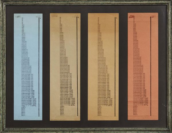 SCHWITTERS KURT : KURT SCHWITTERS  - Asta Arte Moderna e Contemporanea - Associazione Nazionale - Case d'Asta italiane