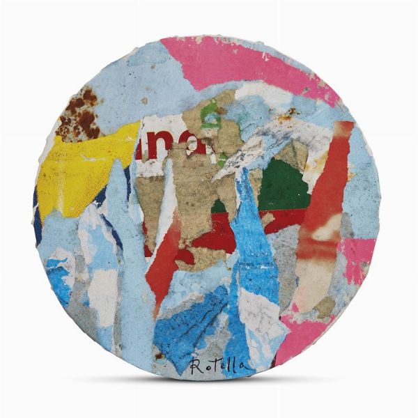 Rotella Mimmo : MIMMO ROTELLA  - Asta Arte Moderna e Contemporanea - Associazione Nazionale - Case d'Asta italiane