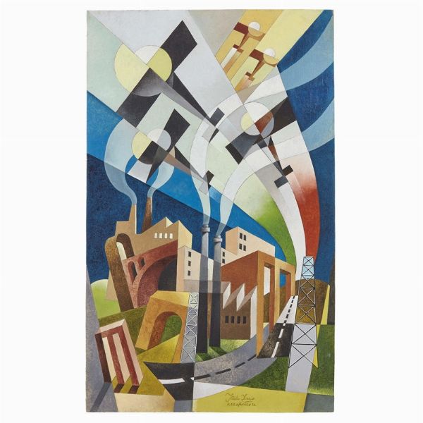 Ferro Italo : ITALO FERRO  - Asta Arte Moderna e Contemporanea - Associazione Nazionale - Case d'Asta italiane