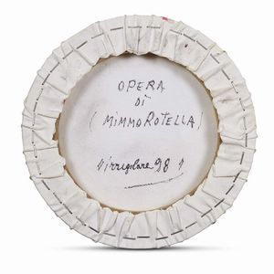 Rotella Mimmo : MIMMO ROTELLA  - Asta Arte Moderna e Contemporanea - Associazione Nazionale - Case d'Asta italiane