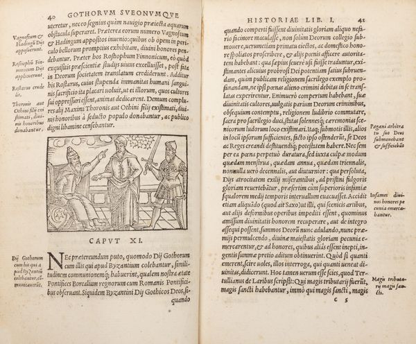 Johannes Magnus : Gothorum Sveonum & que historia, ex probatis antiquorum monumentis collecta  - Asta Libri, autografi e stampe - Associazione Nazionale - Case d'Asta italiane