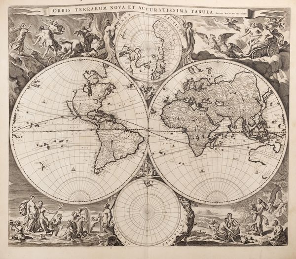 Nicolaus Visscher : Atlas minor sive totius orbis terrarum contracta delinea ex conatibus  - Asta Libri, autografi e stampe - Associazione Nazionale - Case d'Asta italiane