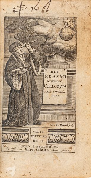 Erasmo da Rotterdam [Erasmus, Desiderio] : Colloquia  - Asta Libri, autografi e stampe - Associazione Nazionale - Case d'Asta italiane