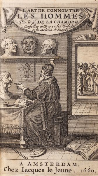 Martin Cureau de La Chambre : L'Art de connoistre les hommes  - Asta Libri, autografi e stampe - Associazione Nazionale - Case d'Asta italiane