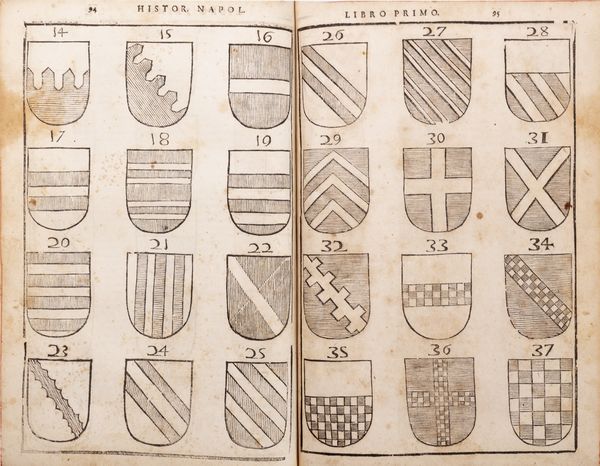 Francesco De' Pietri : Dell'historia napoletana  - Asta Libri, autografi e stampe - Associazione Nazionale - Case d'Asta italiane