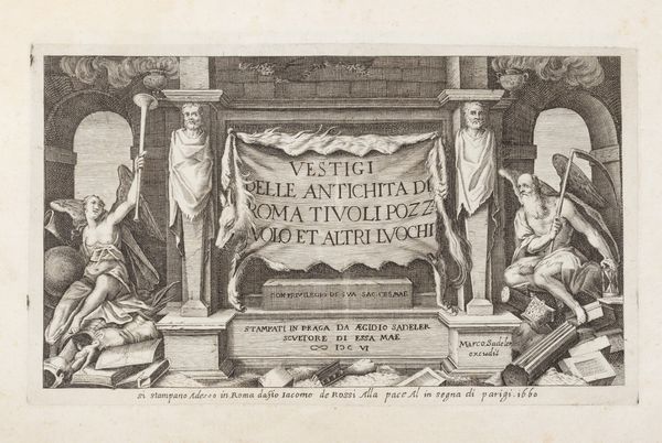 Egidio Sadeler : Vestigi delle antichit di Roma Tivoli Pozzuolo et altri luochi.  - Asta Libri, autografi e stampe - Associazione Nazionale - Case d'Asta italiane