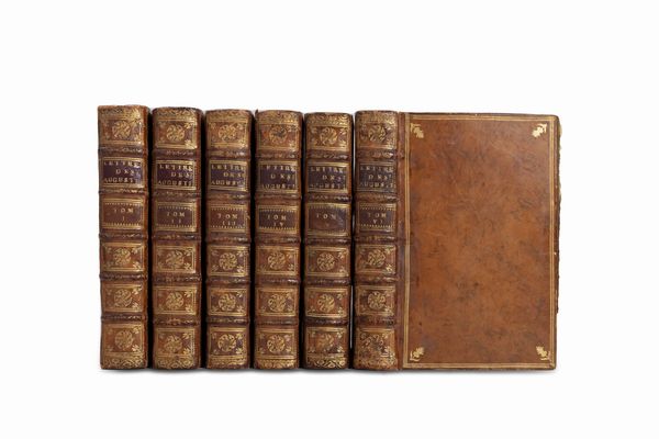 Agostino Aurelio, santo : Les lettres de S. Augustin traduites en franais sur l'dition nouvelle des Pres Bndictins de la congrgation de S. Maur o elles sont ranges selon l'ordre des temps  - Asta Libri, autografi e stampe - Associazione Nazionale - Case d'Asta italiane