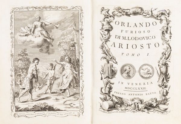 Ludovico Ariosto : Orlando Furioso di M. Lodovico Ariosto tomo 1. [-4.]  - Asta Libri, autografi e stampe - Associazione Nazionale - Case d'Asta italiane