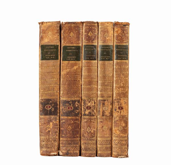 Jacques Charles Bar : Recueil de tous les costumes des ordres religieux et militaires avec un abrg historique et chronologique  - Asta Libri, autografi e stampe - Associazione Nazionale - Case d'Asta italiane