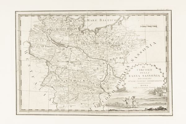 Giovanni Maria Cassini : Il Circolo della Bassa Sassonia delineato sulle ultime osservazioni  - Asta Libri, autografi e stampe - Associazione Nazionale - Case d'Asta italiane