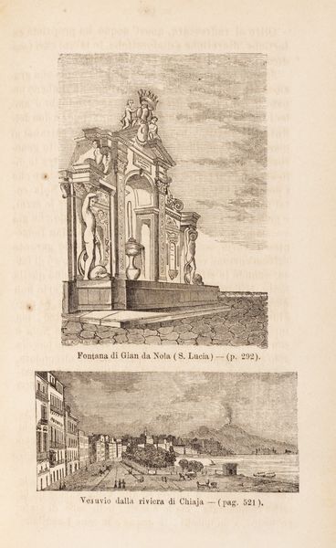 Carlo Tito Dalbono : Nuova guida di Napoli e dintorni (sistema misto)  - Asta Libri, autografi e stampe - Associazione Nazionale - Case d'Asta italiane