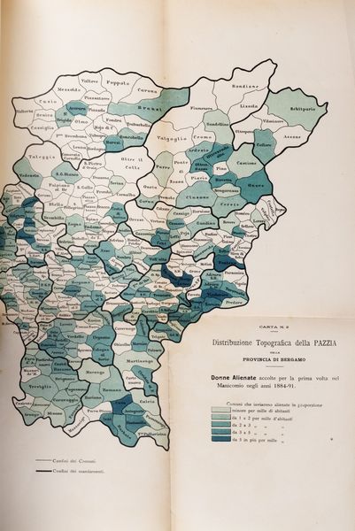Lombroso, Cesare : Archivio di psichiatria, scienze penali ed antropologia criminale per servire allo studio dell'uomo alienato e delinquente.  - Asta Libri, autografi e stampe - Associazione Nazionale - Case d'Asta italiane