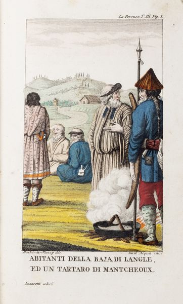 Jean François de Galaup de La Pérouse : Viaggio di La P�rouse intorno al mondo  - Asta Libri, autografi e stampe - Associazione Nazionale - Case d'Asta italiane