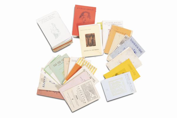 Arrigo Bugiani : I libretti di Mal'aria  - Asta Libri, autografi e stampe - Associazione Nazionale - Case d'Asta italiane