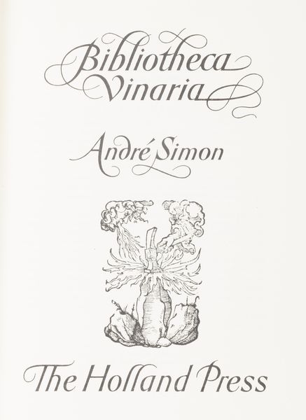 André Simon : Bibliotheca vinaria  - Asta Libri, autografi e stampe - Associazione Nazionale - Case d'Asta italiane