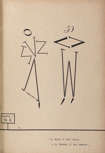 Francesco Cangiullo : Caff concerto. Alfabeto a sorpresa.  - Asta Libri, autografi e stampe - Associazione Nazionale - Case d'Asta italiane
