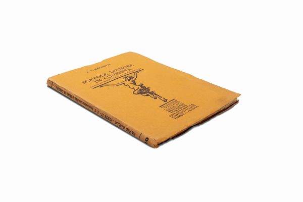 Filippo Tommaso Marinetti : Scatole d'amore in conserva  - Asta Libri, autografi e stampe - Associazione Nazionale - Case d'Asta italiane