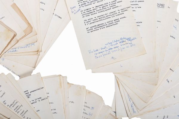 Gaeta Giovanni Ermete Mario E.A. : Paggine d' a vita  - Asta Libri, autografi e stampe - Associazione Nazionale - Case d'Asta italiane