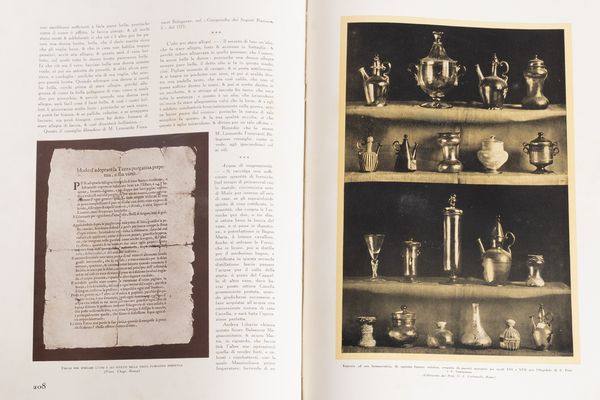 Carlo Pedrazzini : La Farmacia storica ed artistica italiana  - Asta Libri, autografi e stampe - Associazione Nazionale - Case d'Asta italiane