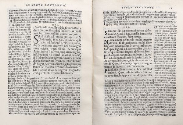 Galeno, Claudio, : Hippocratis de victus ratione in morbis acutis  - Asta Libri, autografi e stampe - Associazione Nazionale - Case d'Asta italiane