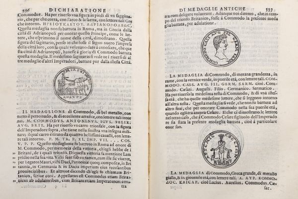 Erizzo, Sebastiano : Discorso sopra le medaglie de gli Antichi  - Asta Libri, autografi e stampe - Associazione Nazionale - Case d'Asta italiane
