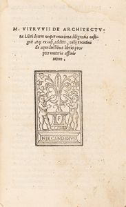 Vitruvio, Marco Pollione - De Architectura Libri Dece