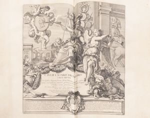 Andrea Mantegna : Galeriae farnesianae icones Romae in Aedibus Sereniss. Ducis Parmensis ab Annibale Carraccio  - Asta Libri, autografi e stampe - Associazione Nazionale - Case d'Asta italiane