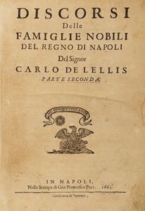 Carlo De Lellis - Discorsi delle famiglie nobili del Regno di Napoli
