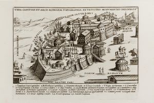 Domenico De Rossi, Attribuito a - Romanae magnitudinis monumenta quae urbem illam orbis dominam velut redivivam exhibent posteritati