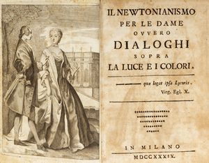 Algarotti, Francesco - Il newtonianismo per le Dame ovvero dialoghi sopra la luce e i colori