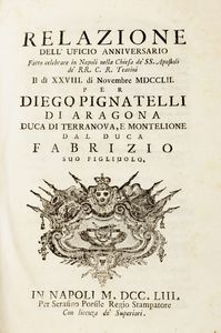 Giovanni Antonio Ardia : Tromba quaresimale della Compagnia di Gies  - Asta Libri, autografi e stampe - Associazione Nazionale - Case d'Asta italiane