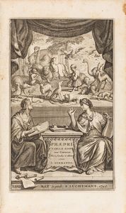 Fedro - Fabularum Aesopiarum libri V. Curante P. Burmanno