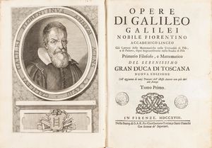 Galilei, Galileo - Opere di Galileo Galilei nobile fiorentino accademico linceo...Tomo primo [-terzo]